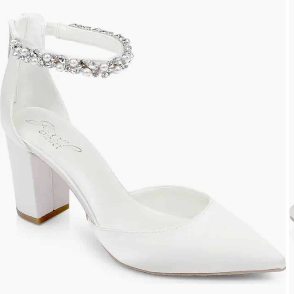 NIB Badgley Mischka Bridal Heels